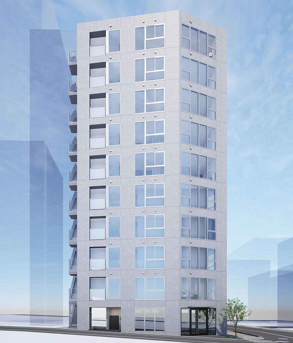 エスセナーリオ本郷三丁目外観