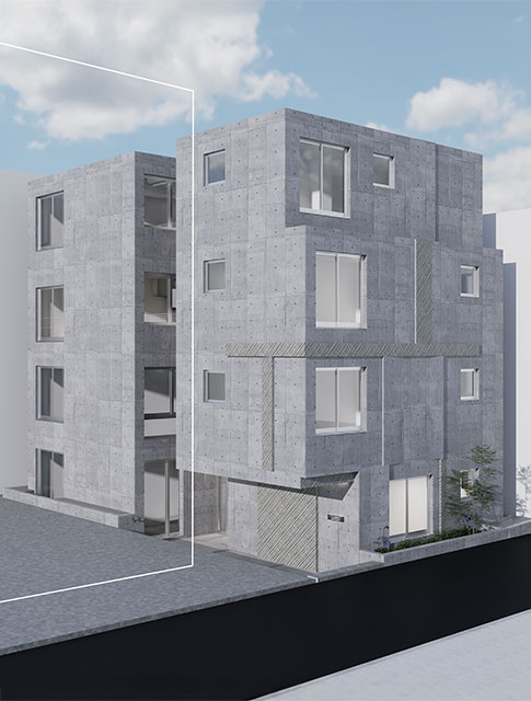 クアードロ中野223 外観