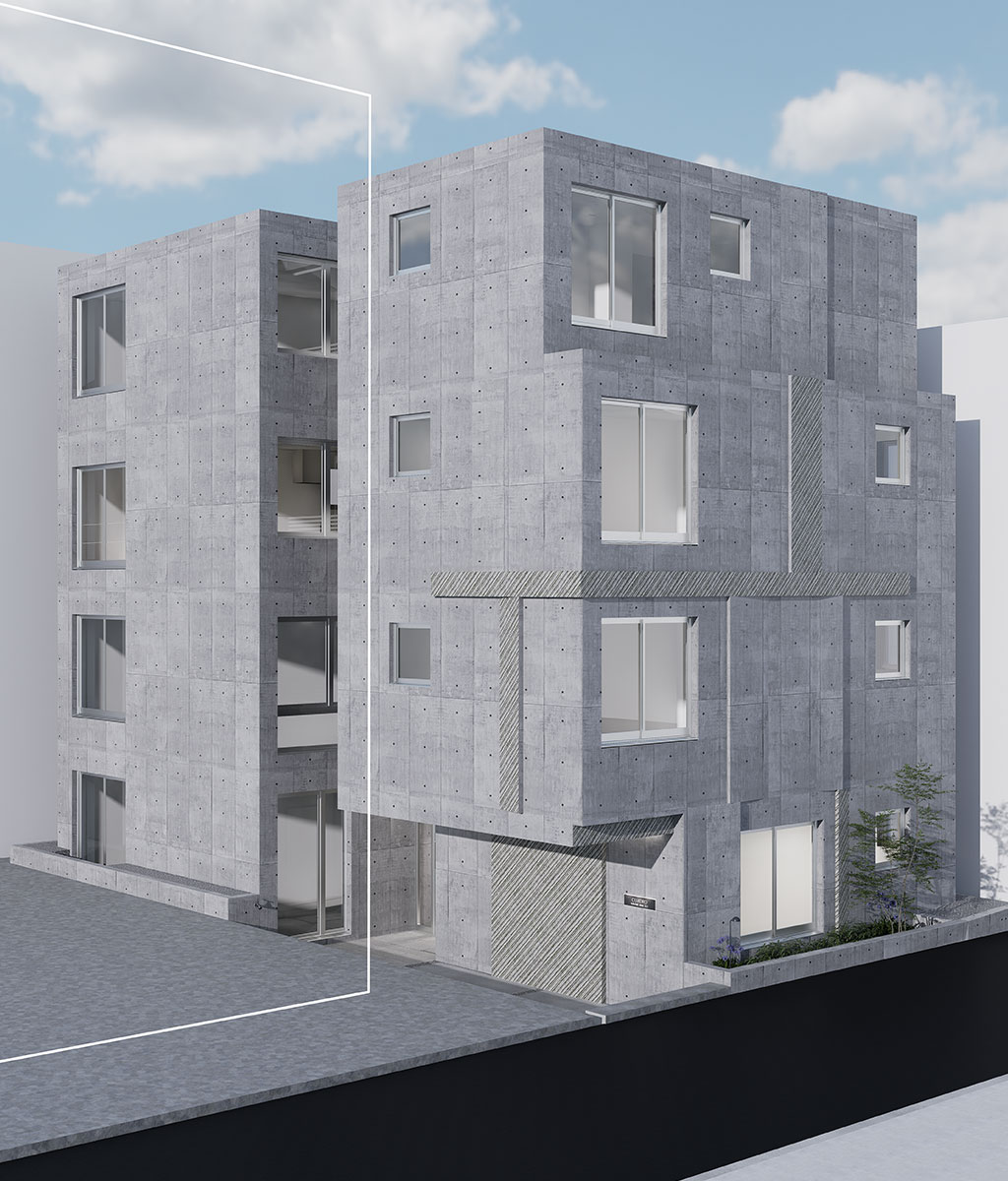 クアードロ中野223外観