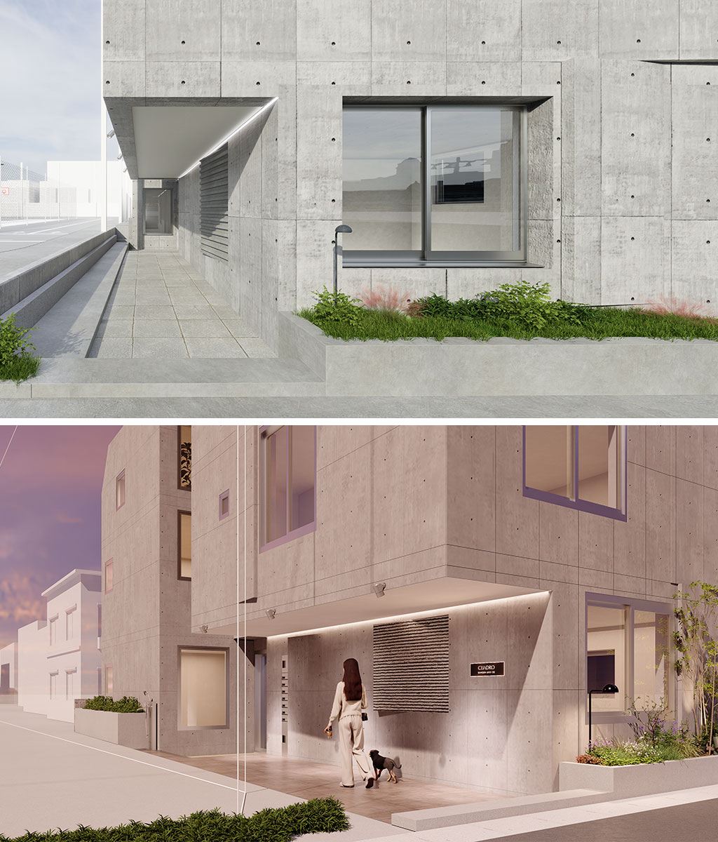 クアードロ三軒茶屋132外観